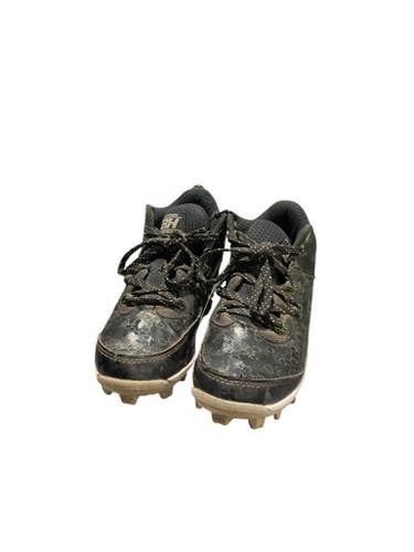 Used Under Armour BH OUT OF HERE CLEATS BB/SB Cleats Black Youth 12.0 11834-S000044585