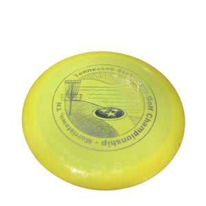 Used Champion Sports TENNESSEE STATE DISC Disc Golf Driver Yellow 11834-S000044588