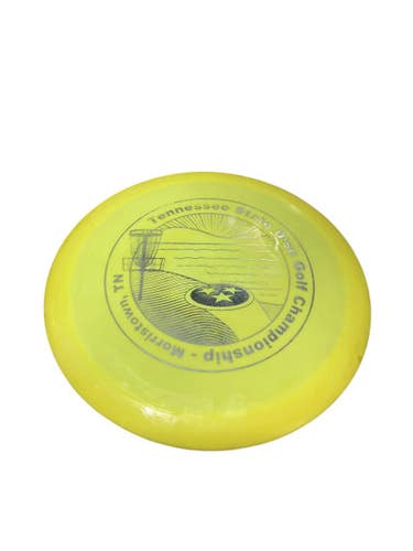 Used Champion Sports TENNESSEE STATE DISC Disc Golf Driver Yellow 11834-S000044588