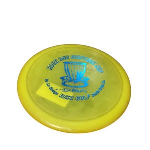Used 2005 DGA MASTERS CUP Disc Golf Driver Yellow 11834-S000044613