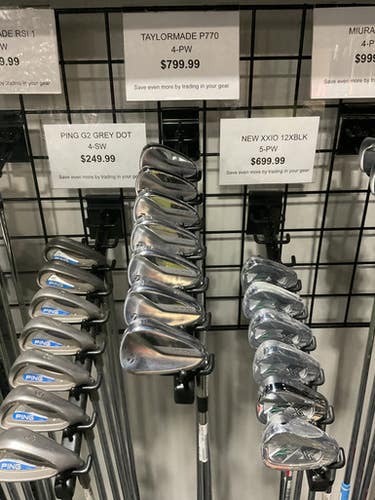 Used Taylormade P770 Mens Iron Set RH 4I-PW 11834-S000044901
