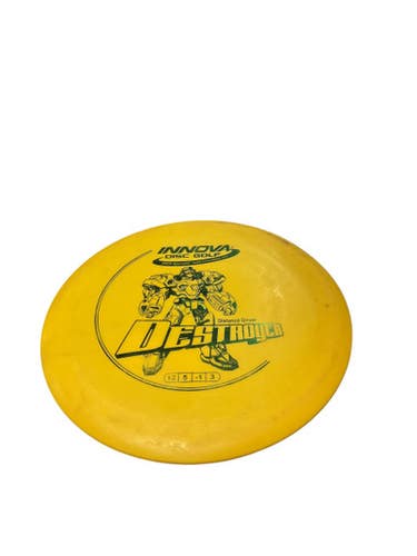 Used Innova DESTROYER DRIVER Disc Golf Driver Yellow 11834-S000045085
