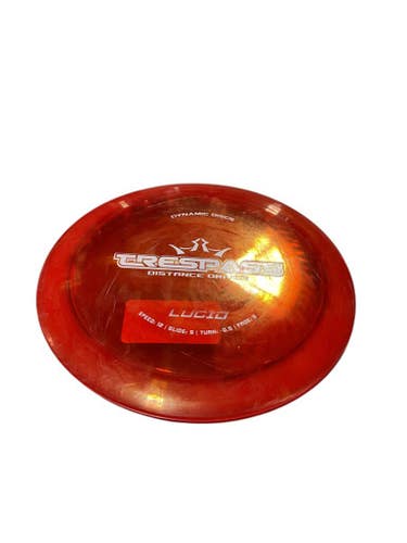 Used Dynamic Discs TRESPASS LUCID Disc Golf Driver Red 11834-S000044629