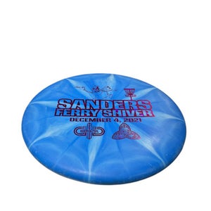 Used SANDERS FERRY SHIVER Disc Golf Driver Royal Blue 11834-S000044668