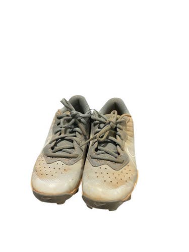 Used Nike DIAMOND CLEATS BB/SB Cleats Grey Junior 03.5 11834-S000044686