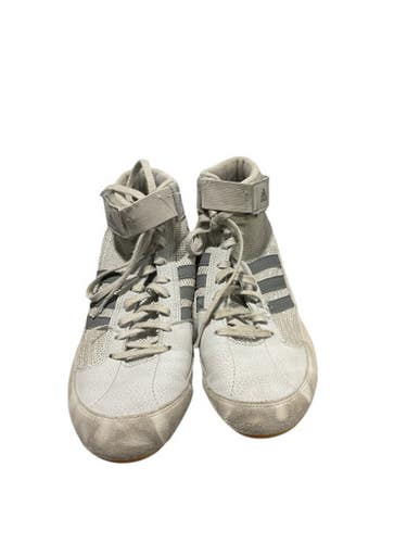 Used Adidas Wrestling Shoes Grey Senior 8 11834-S000044697