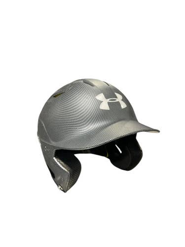 Used Under Armour BLK HELMET Batting Helmet Mask Black One Size 11834-S000044712