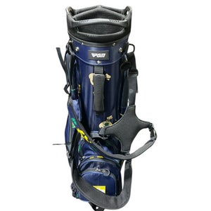Used PGM 777 STAND BAG Mens Stand Bag Navy Blue 11834-S000044793