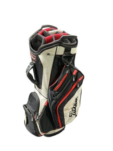 Used Titleist BLACK/WHITE STAND BAG Mens Stand Bag Black 11834-S000044800