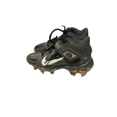 Used Nike TROUT BB/SB Cleats Black Youth 11.0 11834-S000045111