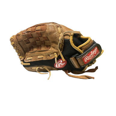 Used Rawlings PLAY MAKER SERIES BB/SB Glove LH Throw Brown 11" 11834-S000045122