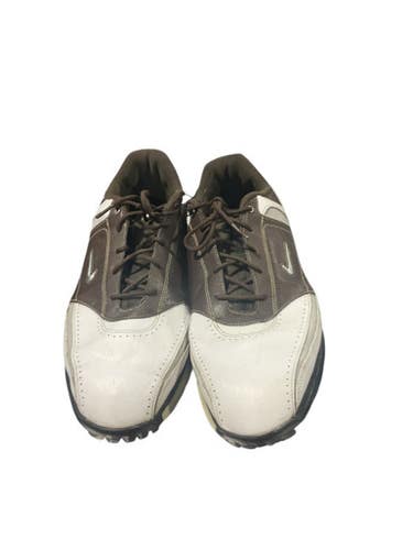 Used Nike Mens Golf Shoes Brown Senior 12 11834-S000045129
