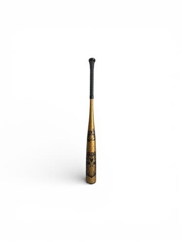 DeMarini Voodoo One Gold BBCOR Certified Bat (-3) 28 oz 31" (Used)