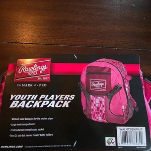 Rawlings youth player back pack
