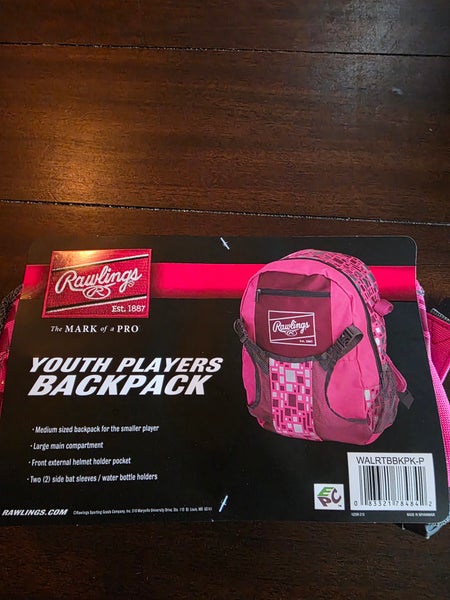 Rawlings youth player back pack