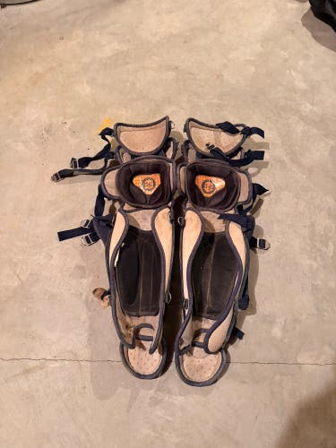 Black/Navy All Star System 7 Catcher's Set (Used)