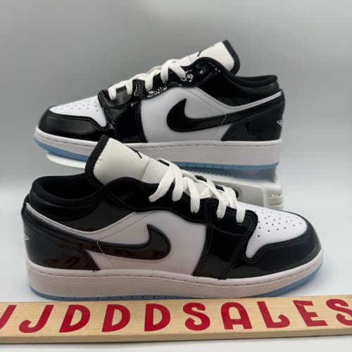 Nike Air Jordan 1 Low SE Concord White Black Shoes DV1333-100 GS Size 7Y NEW

New Without Box