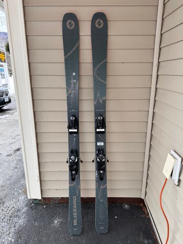 2025 Blizzard Anomaly 182 cm Ski with Atomic Strive 14 bindings.