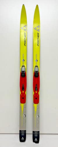 Fischer Country Crown 110cm Waxless Kids XC Skis Rottefella NNN Bindings