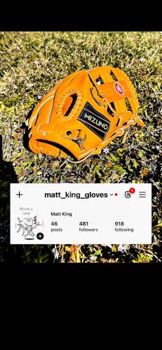 Mizuno World Win Limited Edition 11.5" Baseball Glove RHT (GWW-40HAGA)