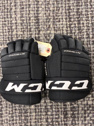 Youth CCM JetSpeed FT455 Gloves 10" (Used)