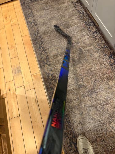 NEW CCM Ribcor Trigger 10 Pro Left Hand Hockey Stick P90TM 65 Flex Intermediate
