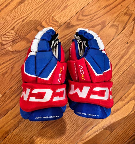 CCM Tacks AS-V Gloves 14" (Used)