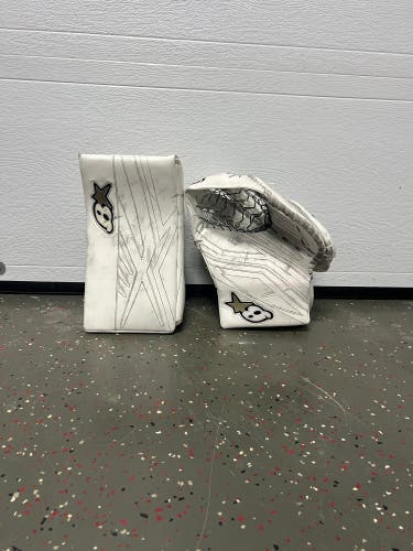 Brian's Iconik X Regular glove & blocker