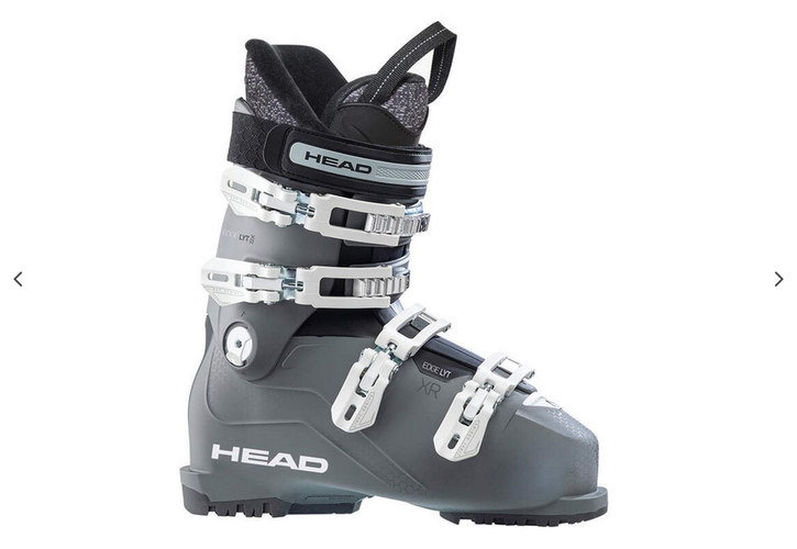 NEW 2025 EDGE LYT XR W R HV GRAY Ski Boots women's 25/ 25.5 mondo = U8/8.5