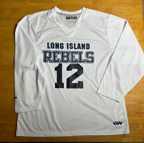 Long Island Rebels #12 Practice Jersey