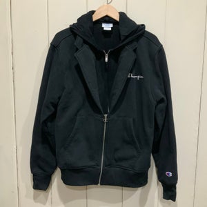 Black Men's Large Champion Jacket (Used)