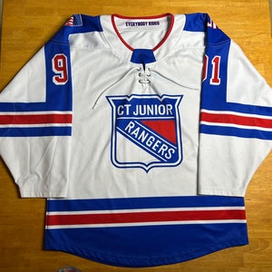 CT Junior Rangers AAA CJR Game Jersey #91