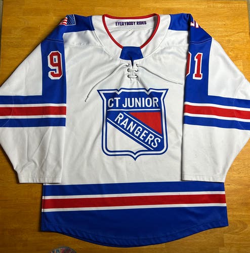 CT Junior Rangers AAA CJR Game Jersey #91
