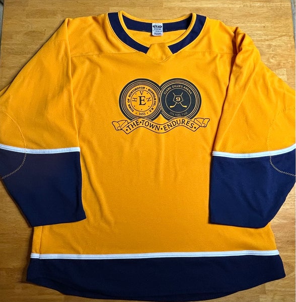 Dix Hills Park Clark Gillies Arena Athletic Knit Game Jersey #10