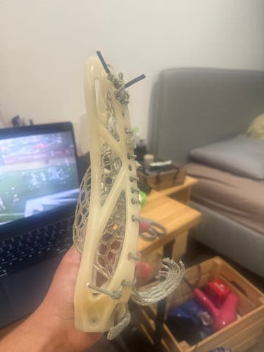 ECD Weapon X 2.0 Strung Head face flexed