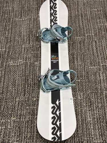 K2 Vandal Snowboard W/ Ride LSH Bindings I 137 cm