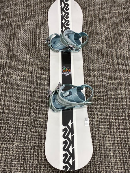 K2 Vandal Snowboard W/ Ride LSH Bindings I 137 cm
