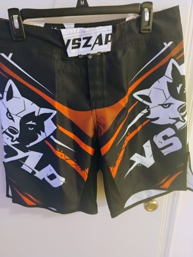 VSZAP Red/Black MMA shorts