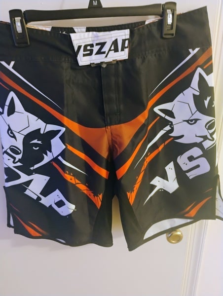 VSZAP Red/Black MMA shorts