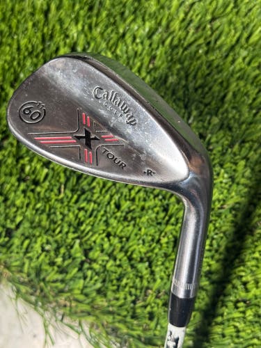 Callaway X Tour 60-11 LW Lob Wedge Steel Shaft Wedge Flex Right Handed 35.5”