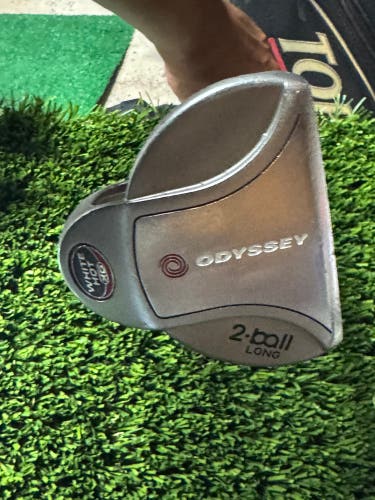 Odyssey White Hot XG 2-Ball Long Putter Golf Club, 37.5 inch New Grip