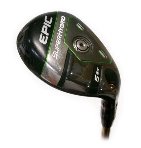 Callaway Epic 24* 5 Super Hybrid Graphite UST Mamiya Attas 50 A Senior Flex