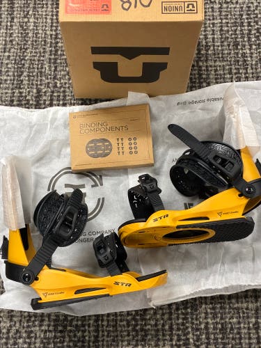 Union STR Snowboard Bindings I Medium (New)