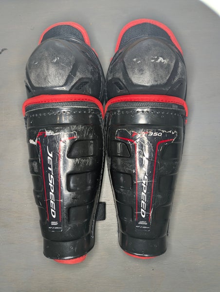 Youth CCM JetSpeed FT350 10" Shin Pads