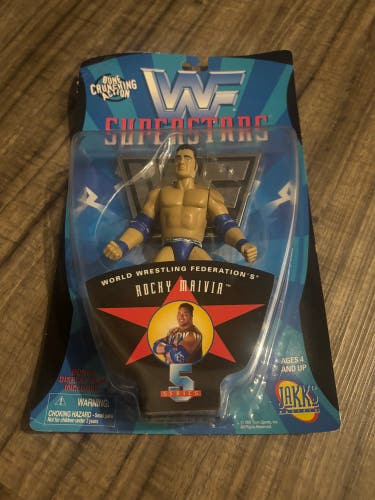 1997 WWF Superstars Rocky Maivia Action Figure Brand New Vintage