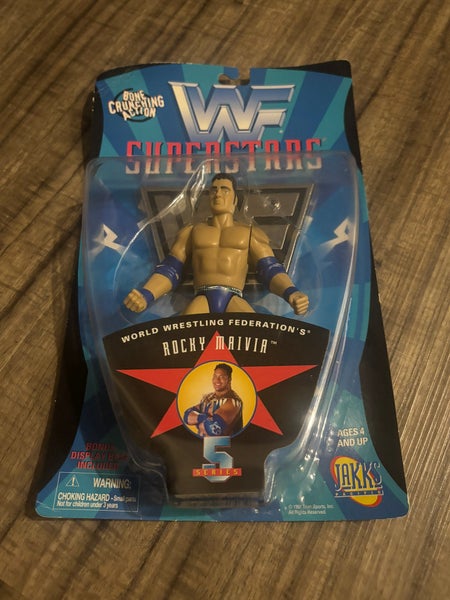 1997 WWF Superstars Rocky Maivia Action Figure Brand New Vintage