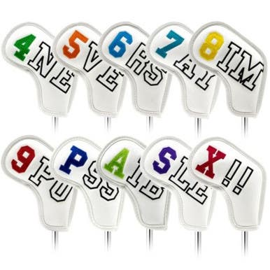 Used HEADCOVER Golf Accessory White 11835-S000203432