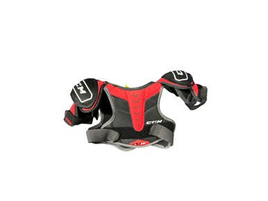 Used CCM QLT230 Youth Shoulder Pads SM 11873-S000213671