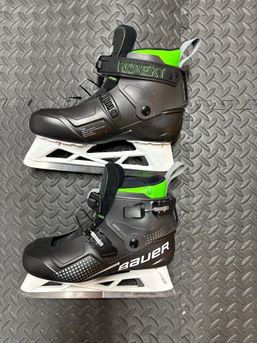 2022 Bauer Konekt Hockey Goalie Skates Regular Width 10 (Used)