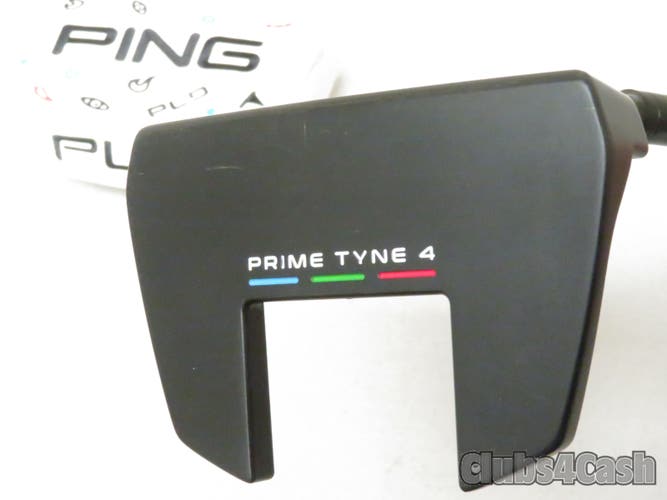 PING PLD Milled Prime Tyne 4 Stealth Putter Black Stepless 35" +Cover  Near MINT